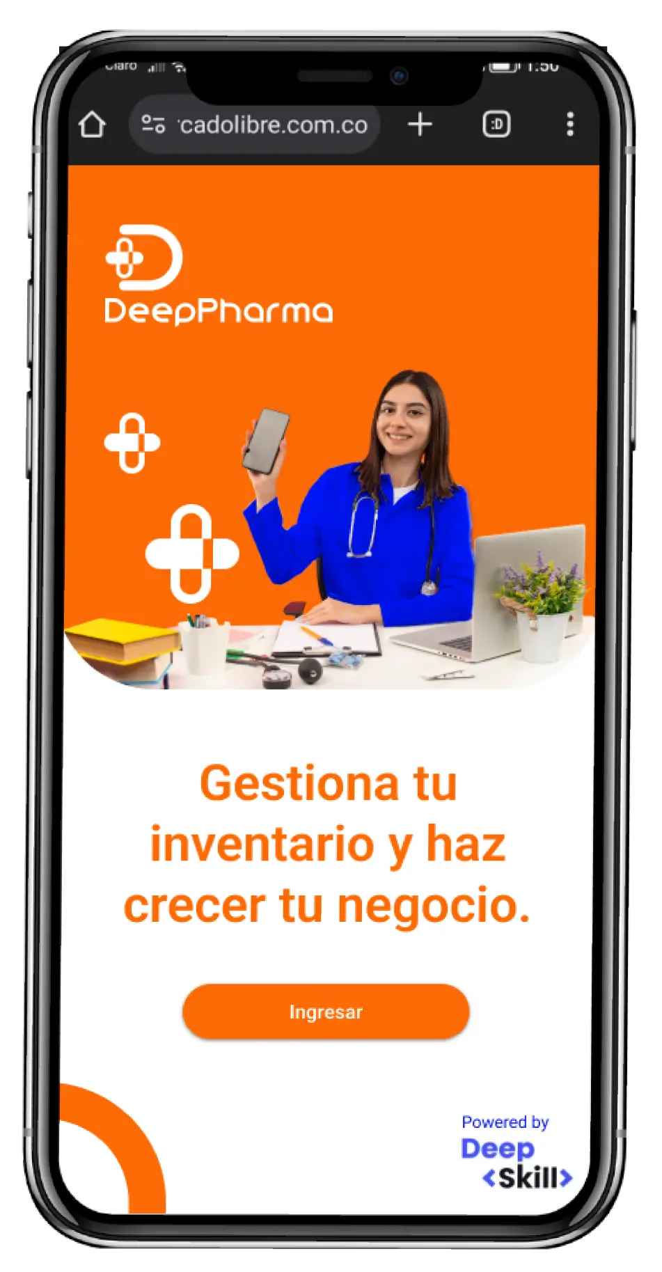 mobile deep pharma slide 3